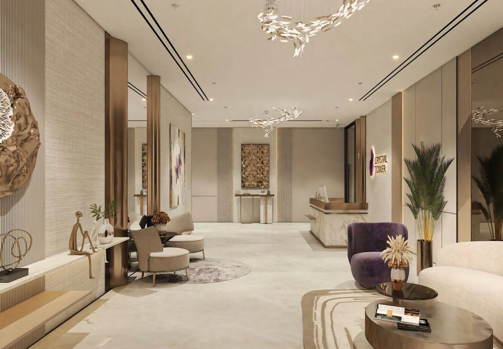 Crystal Tower by VHS Lobby 2