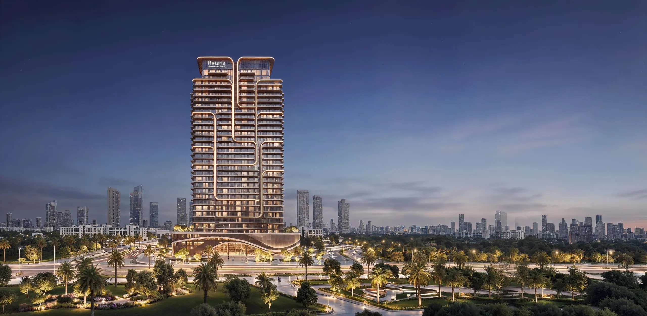 Rotana Residences North Tower Architecture 2