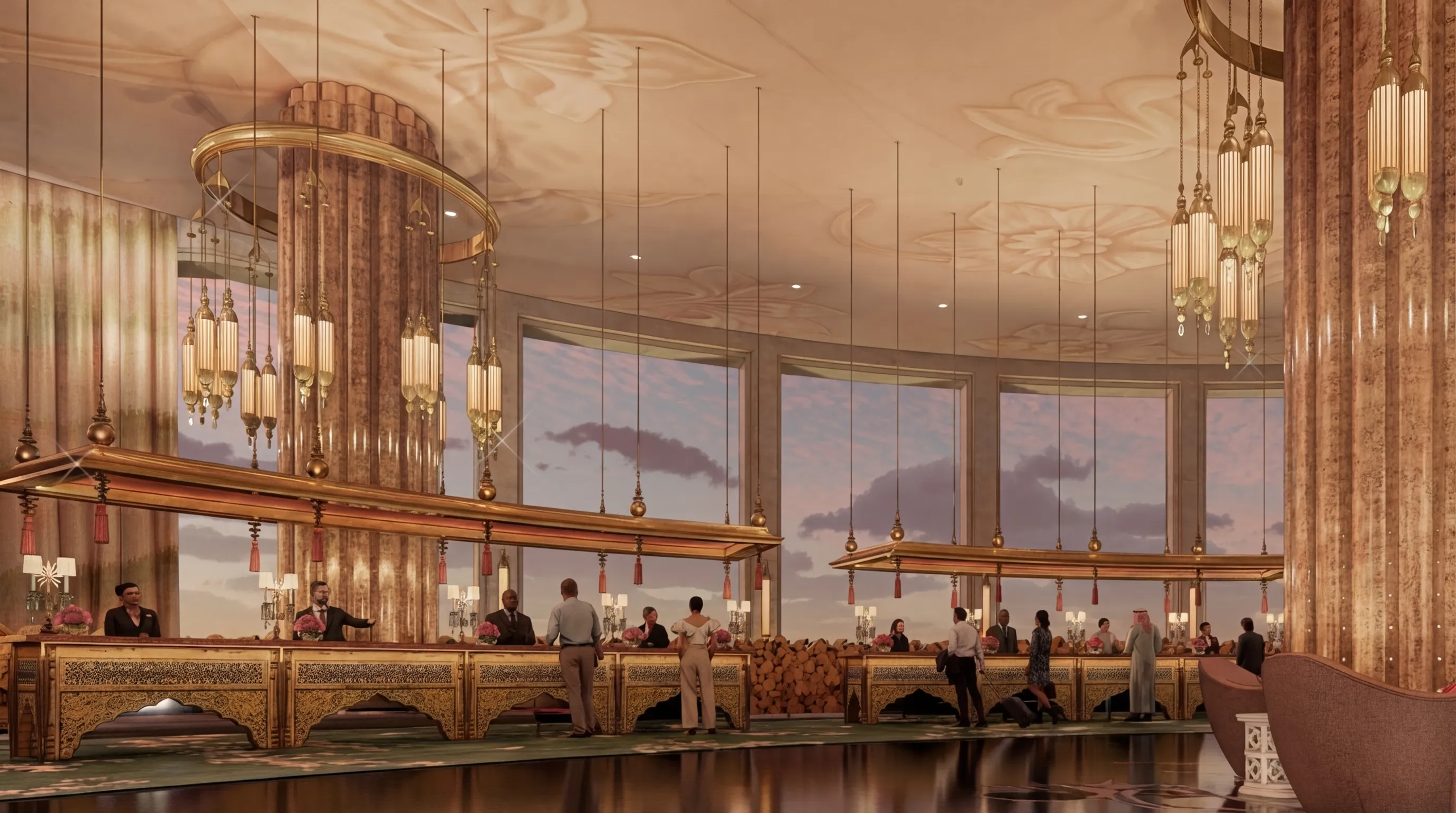 Ice Beach lobby