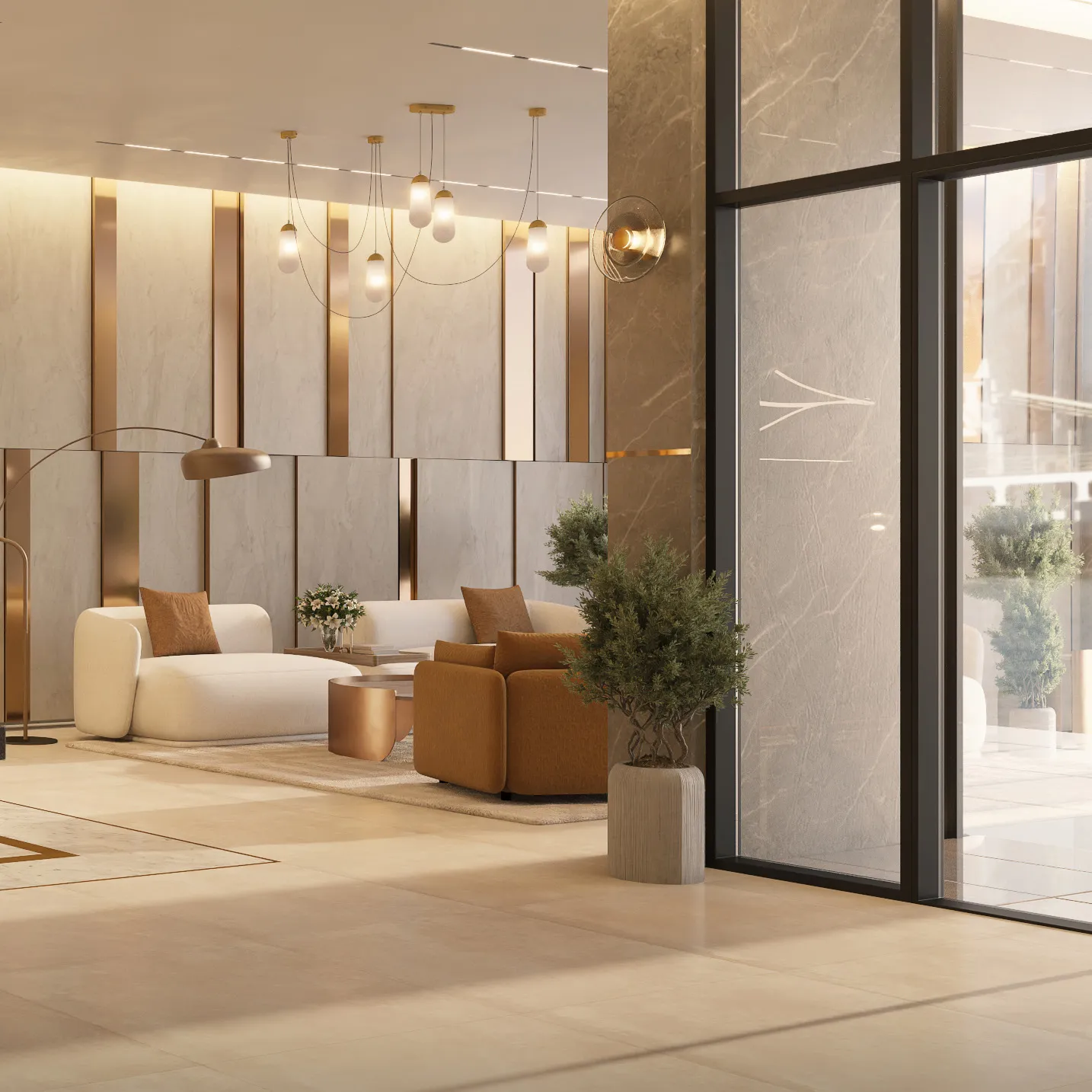 Ryze Residences by AUM Development lobby