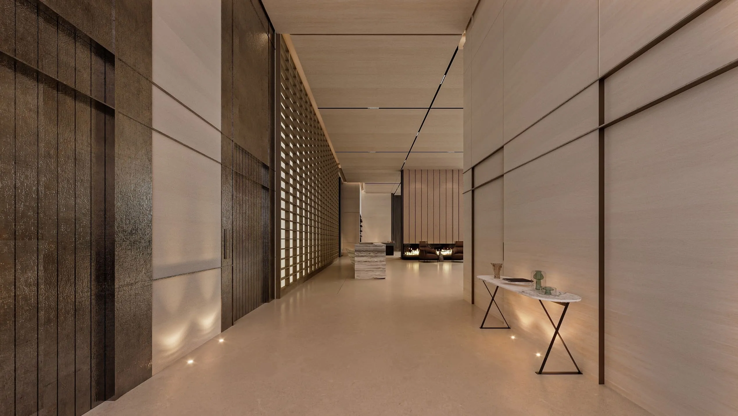 Omoria Private Residences lobby
