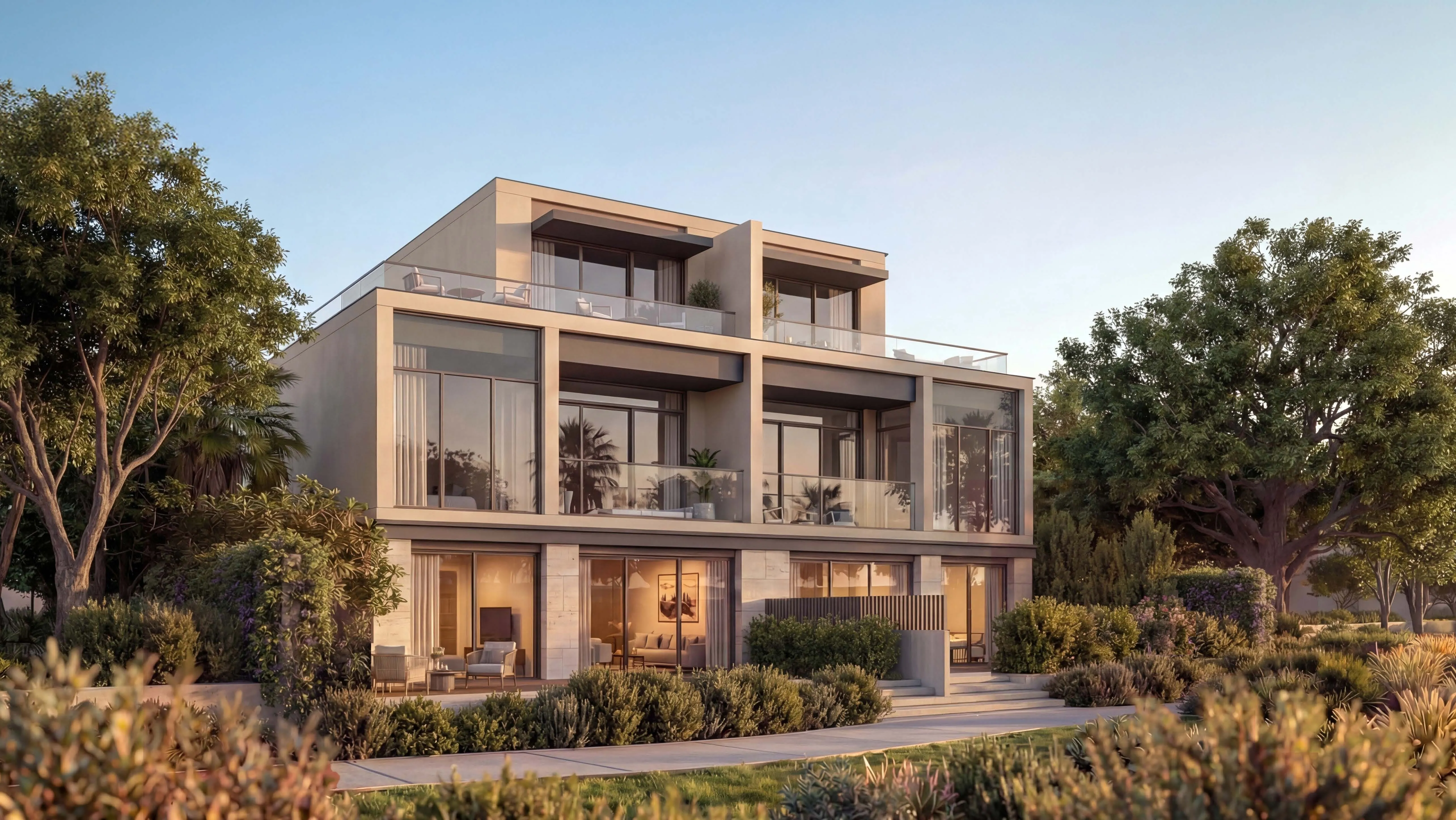 The Terraces at Sobha City architecture