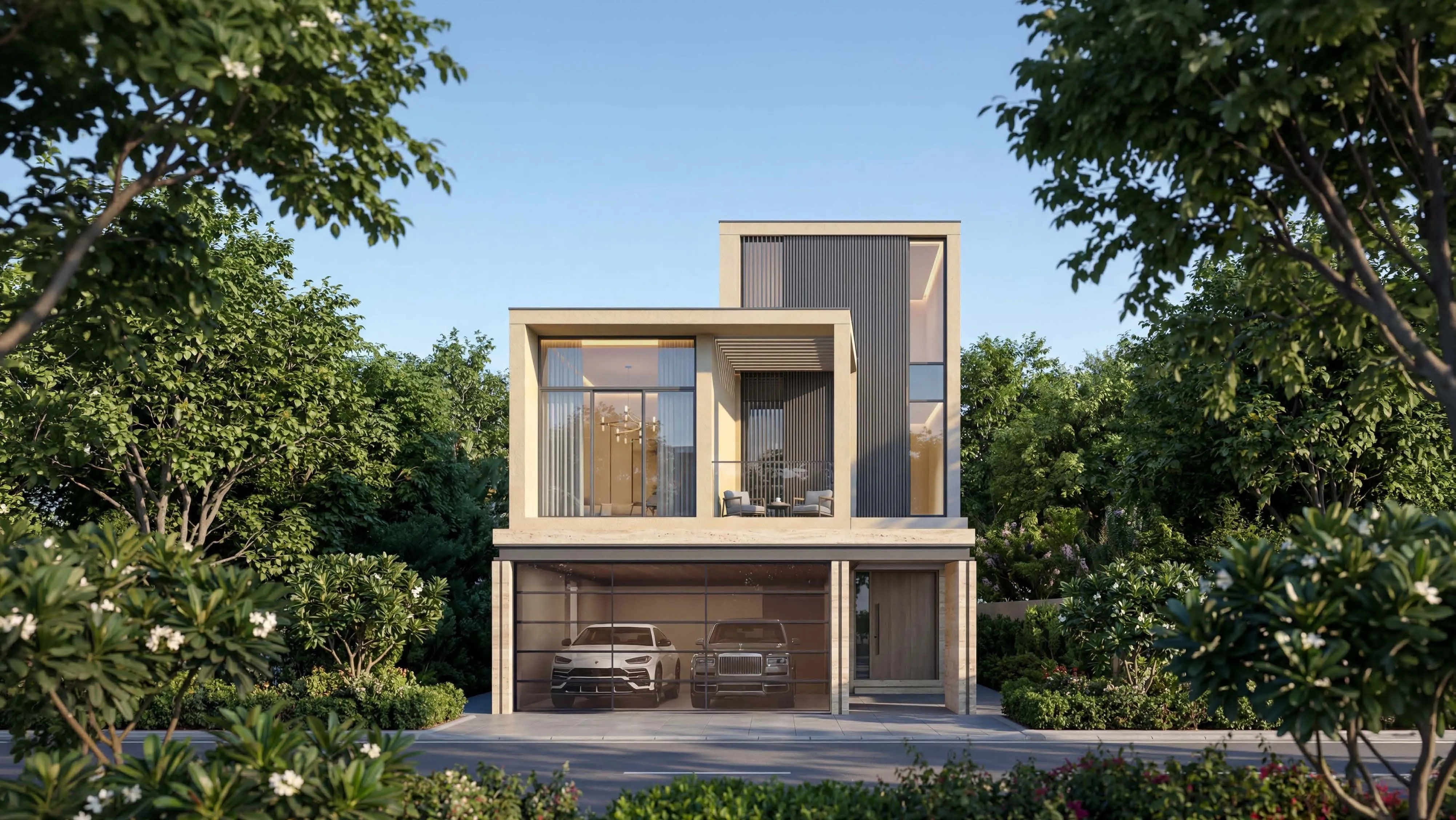 The Terraces at Sobha City architecture