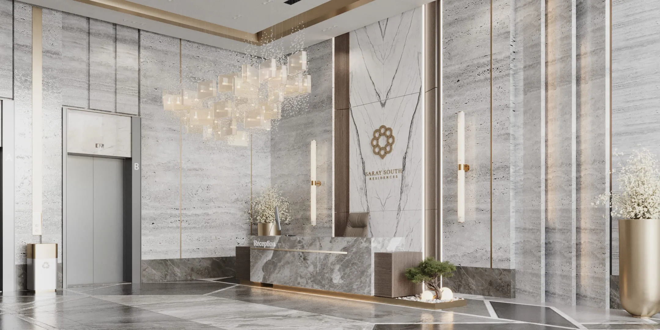 Saray South Residences lobby