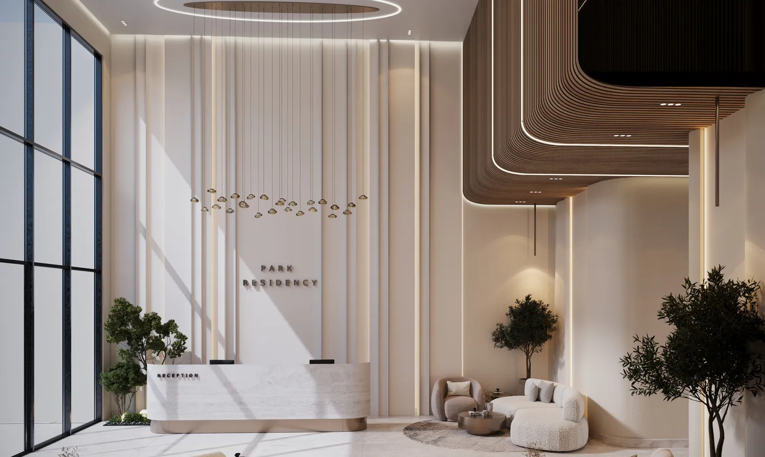 Park Residency lobby