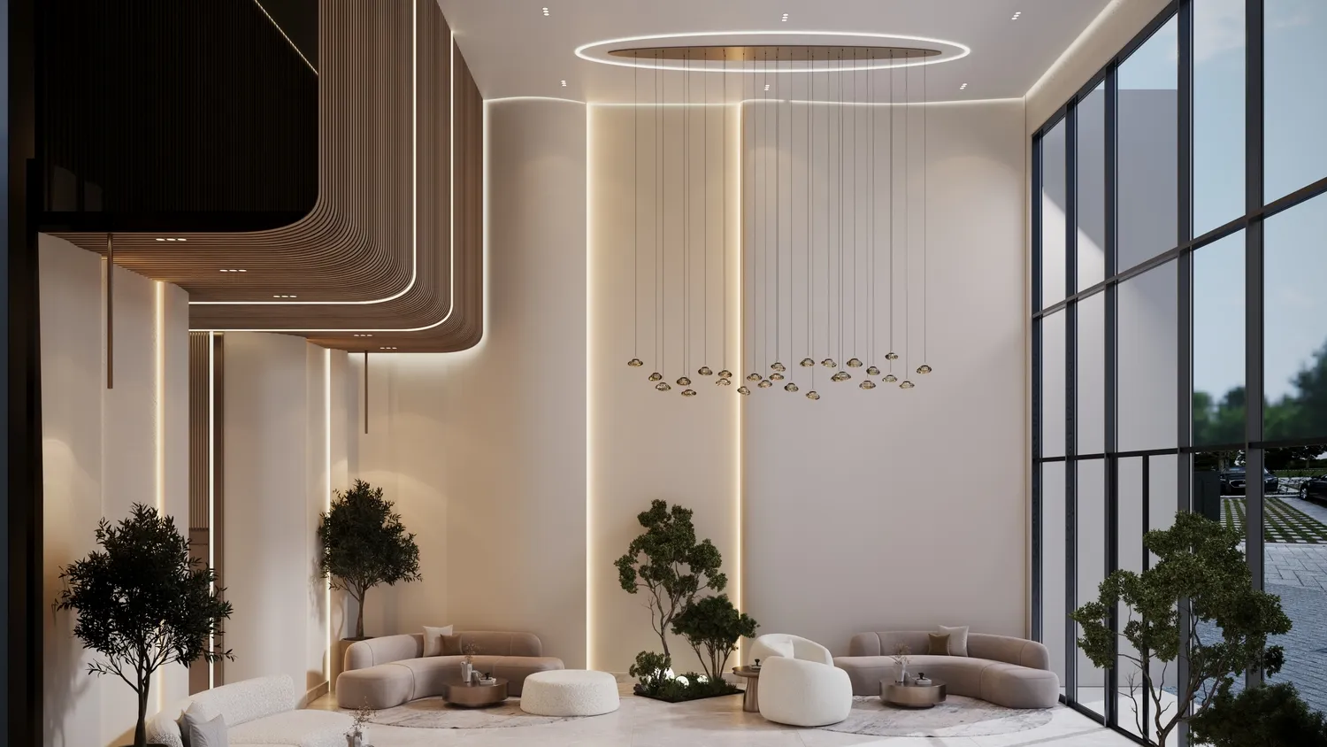 Park Residency lobby