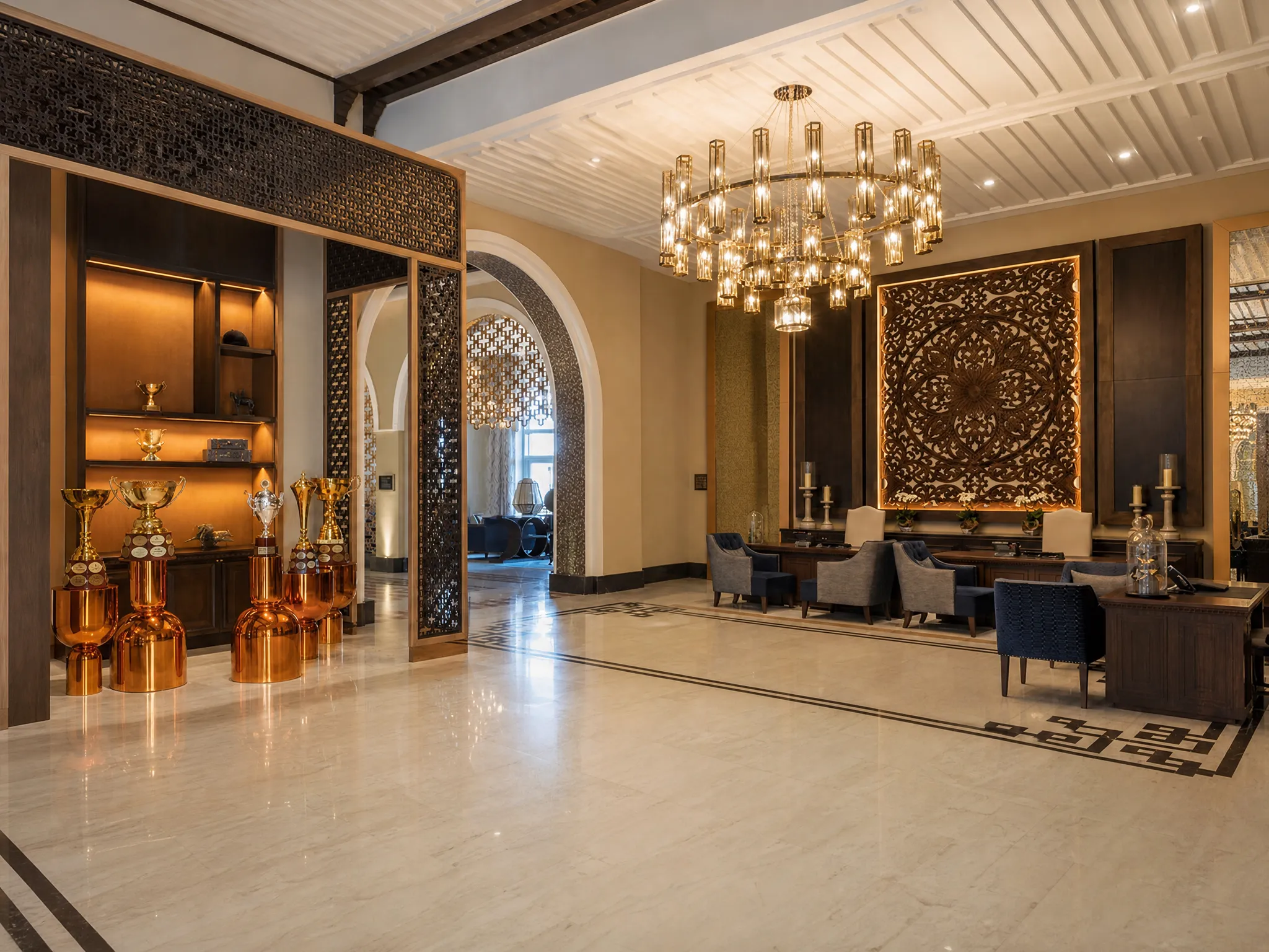 Al Habtoor Group Al Habtoor Polo Resort Villas Lobby
