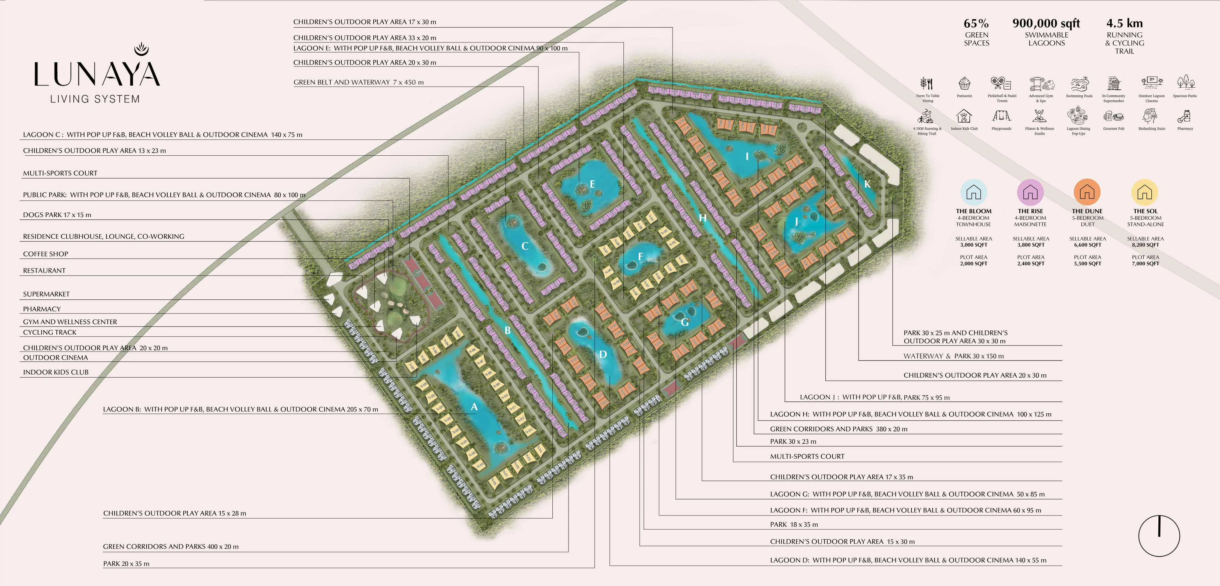 Zaya Developer Lunaya master plan