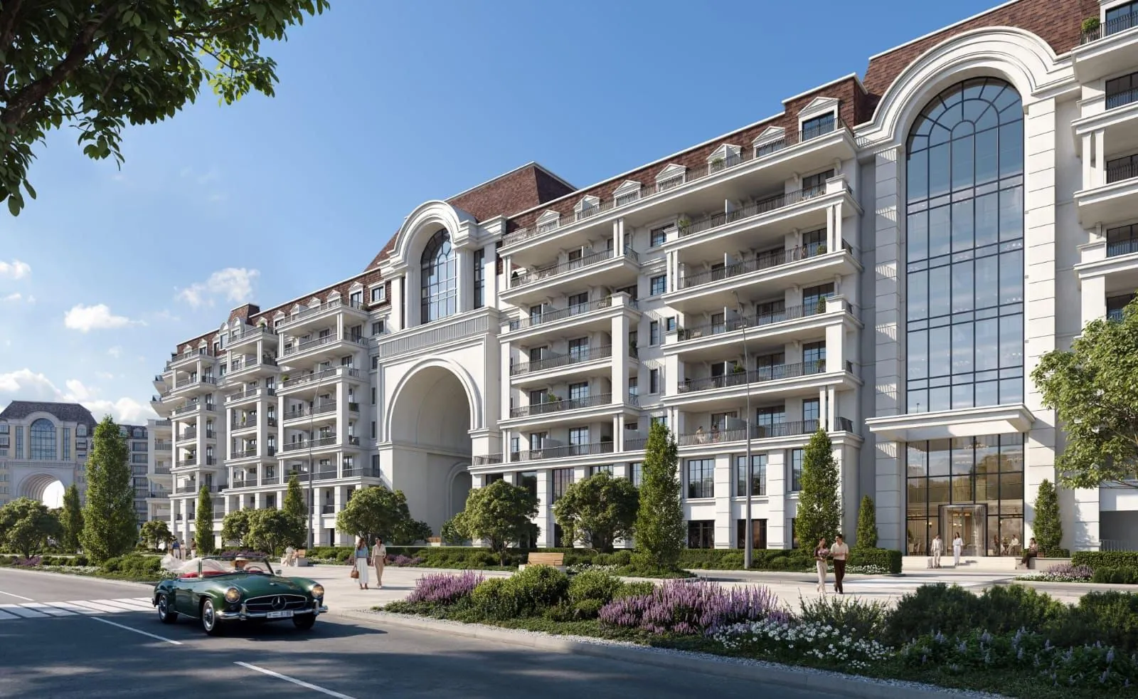 Bab Al Qasr Garden Residences 65 architecture