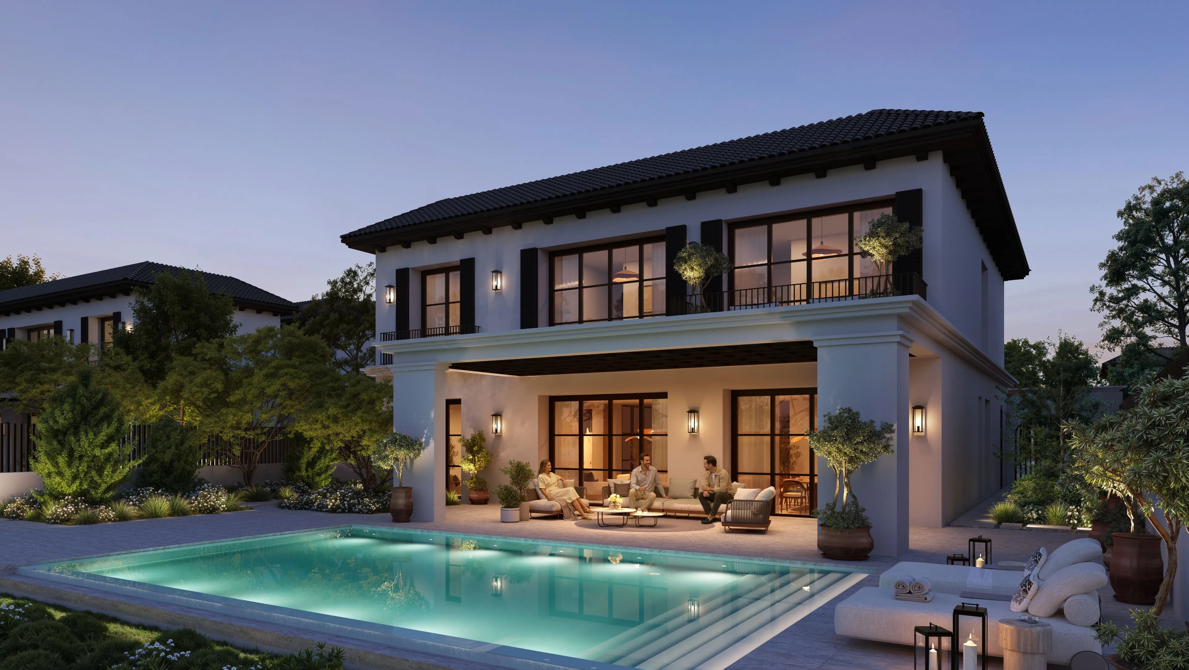 Hudayriyat Golf Estates architecture