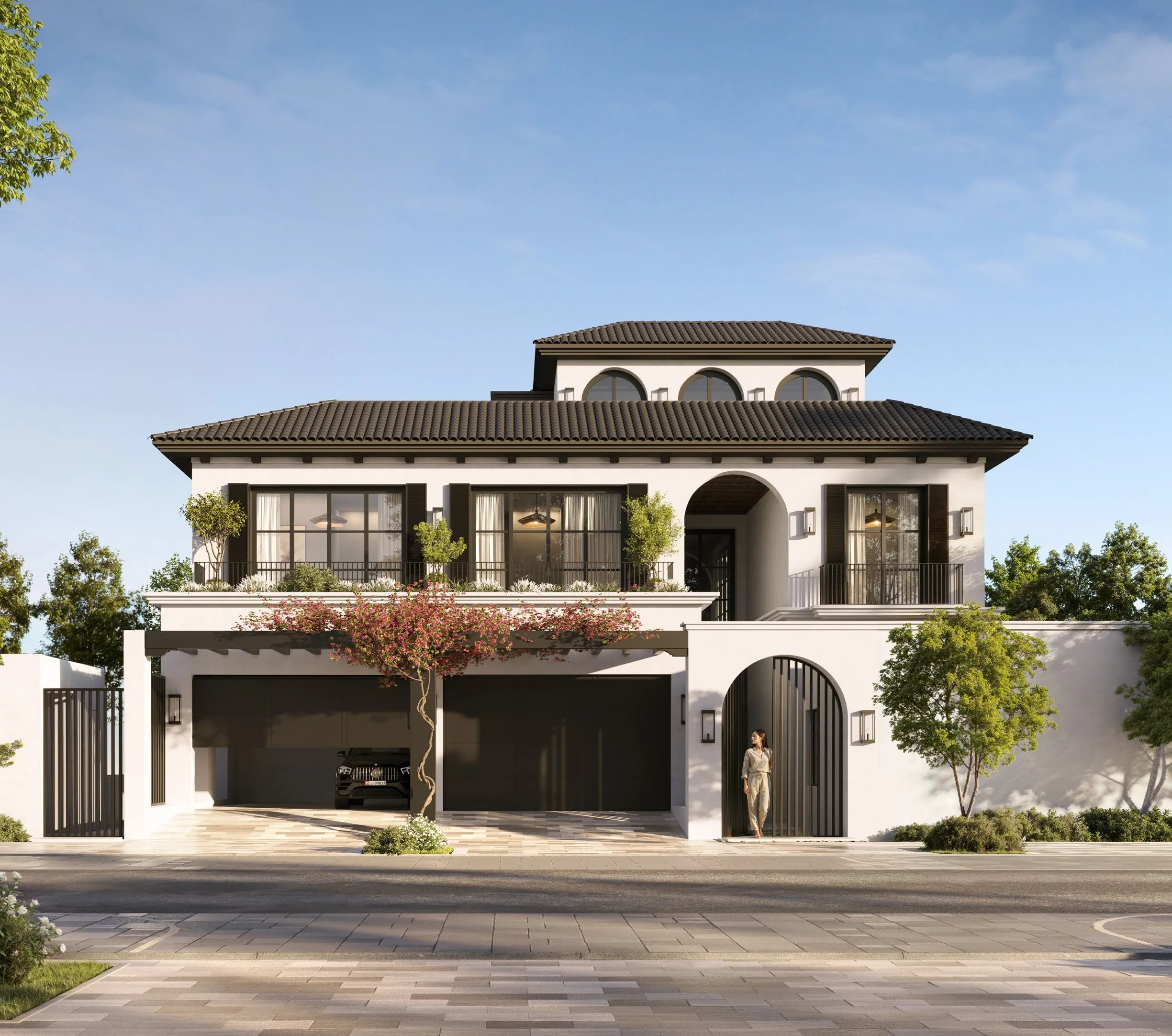 Hudayriyat Golf Estates architecture