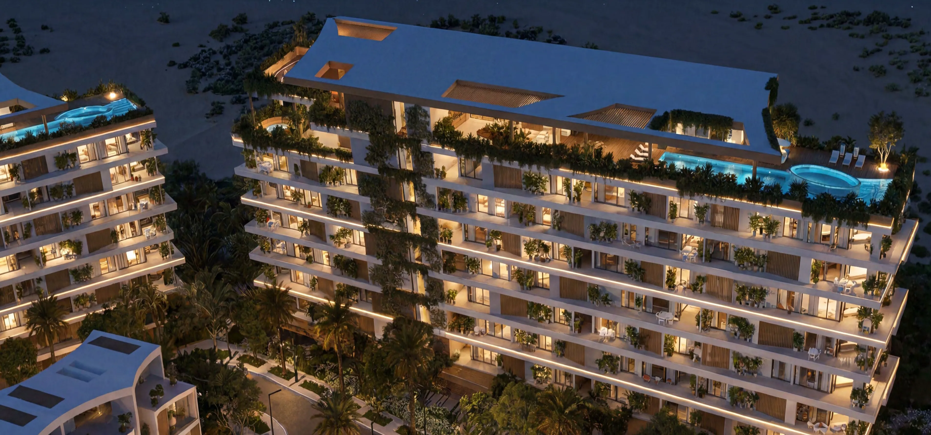 Lunaya Terraces architecture
