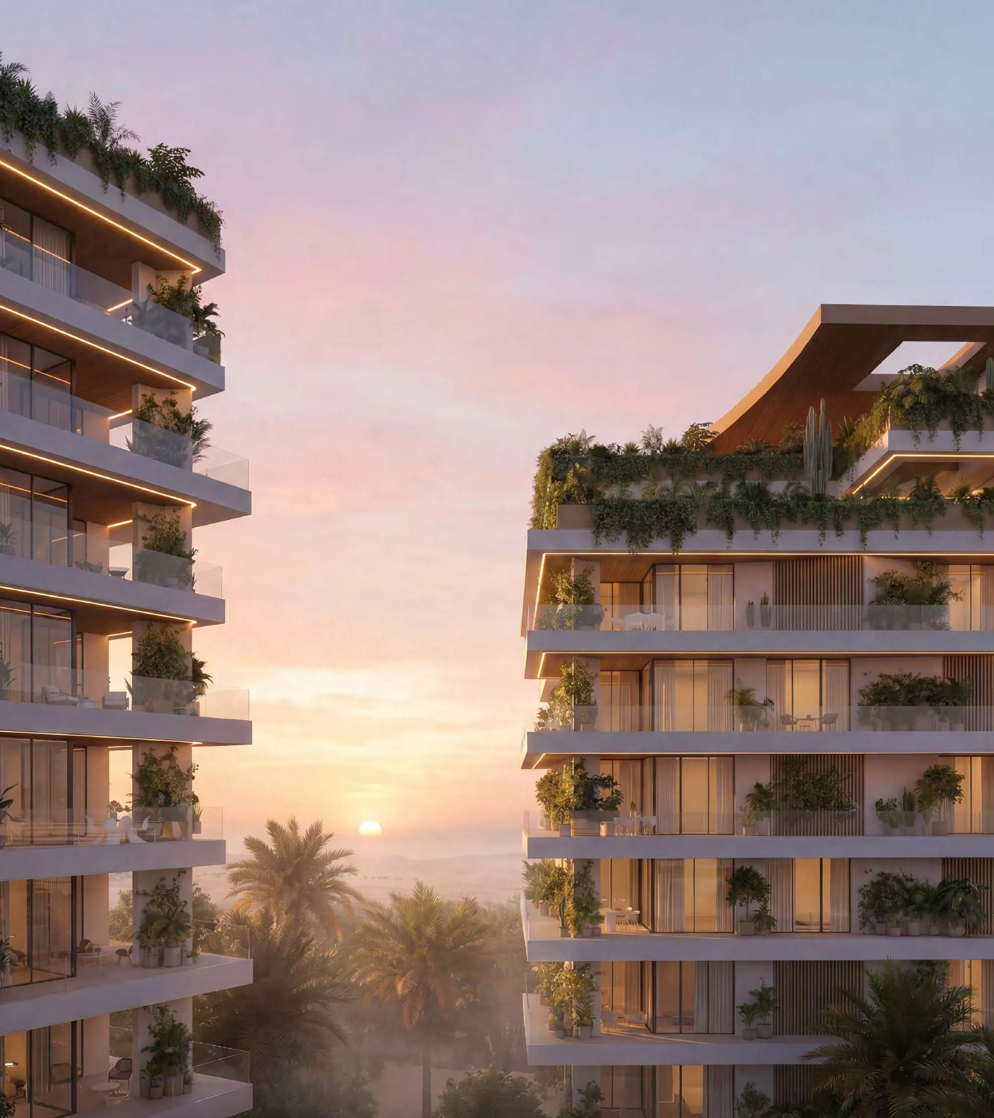 Lunaya Terraces architecture