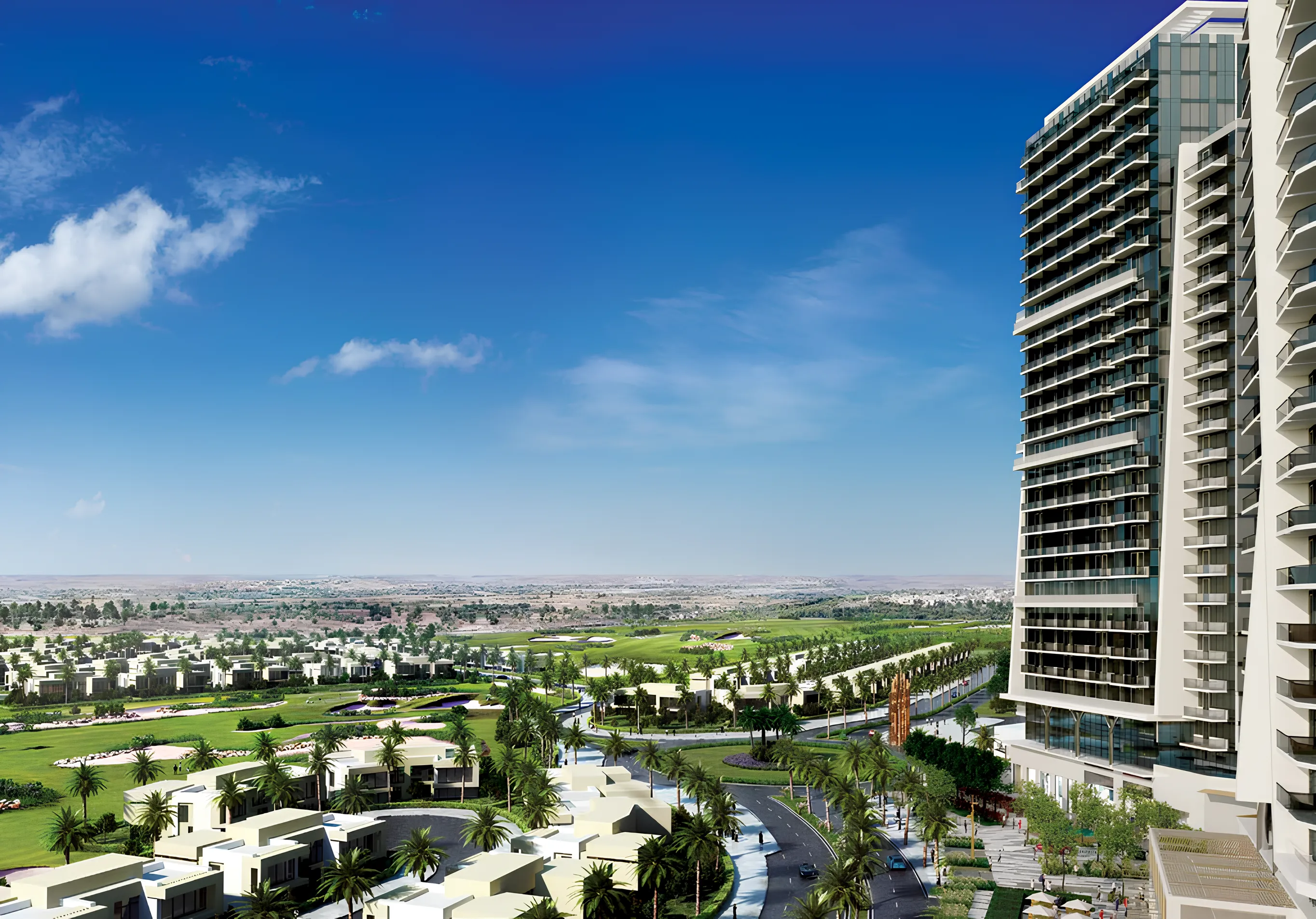 Damac Hills - Artesia architecture