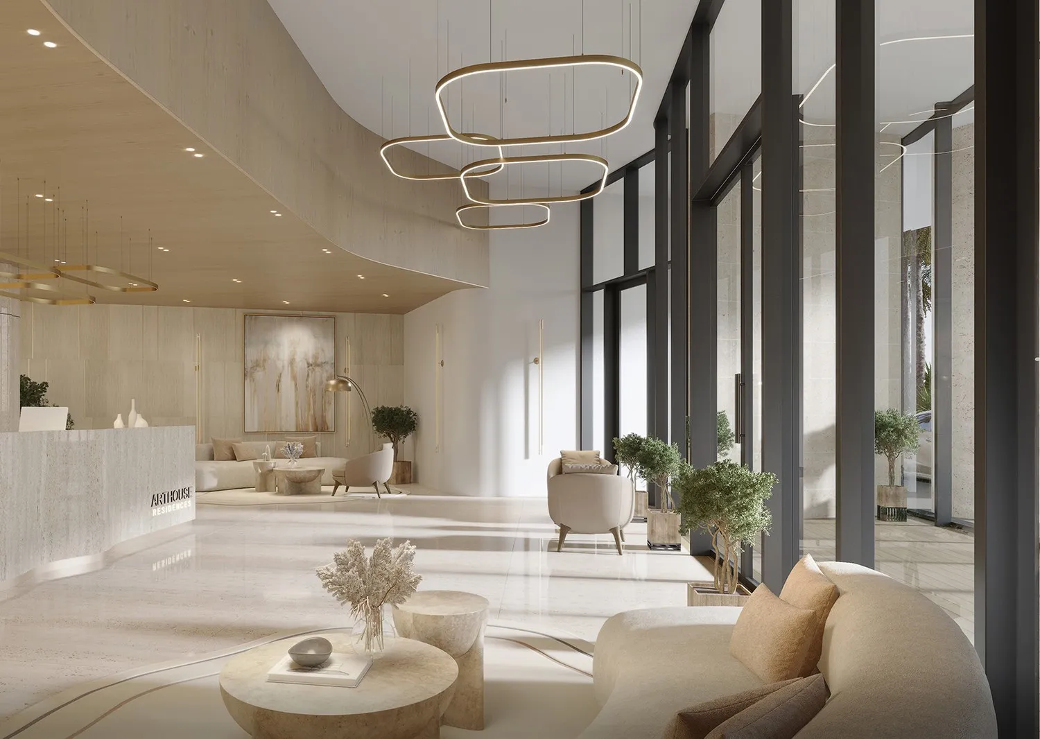 Arthouse Hills lobby