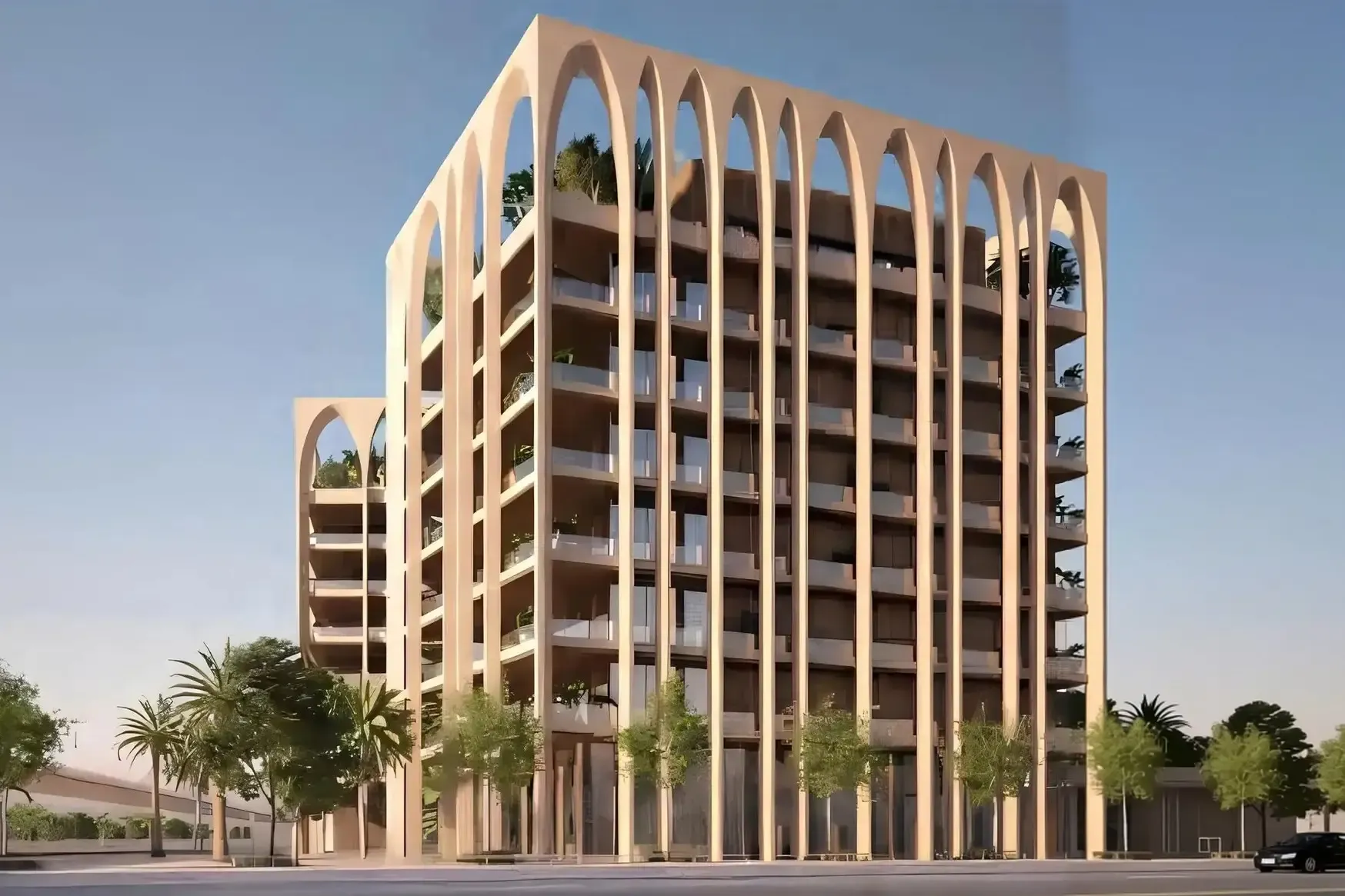 Sea Mirror Residences architecture