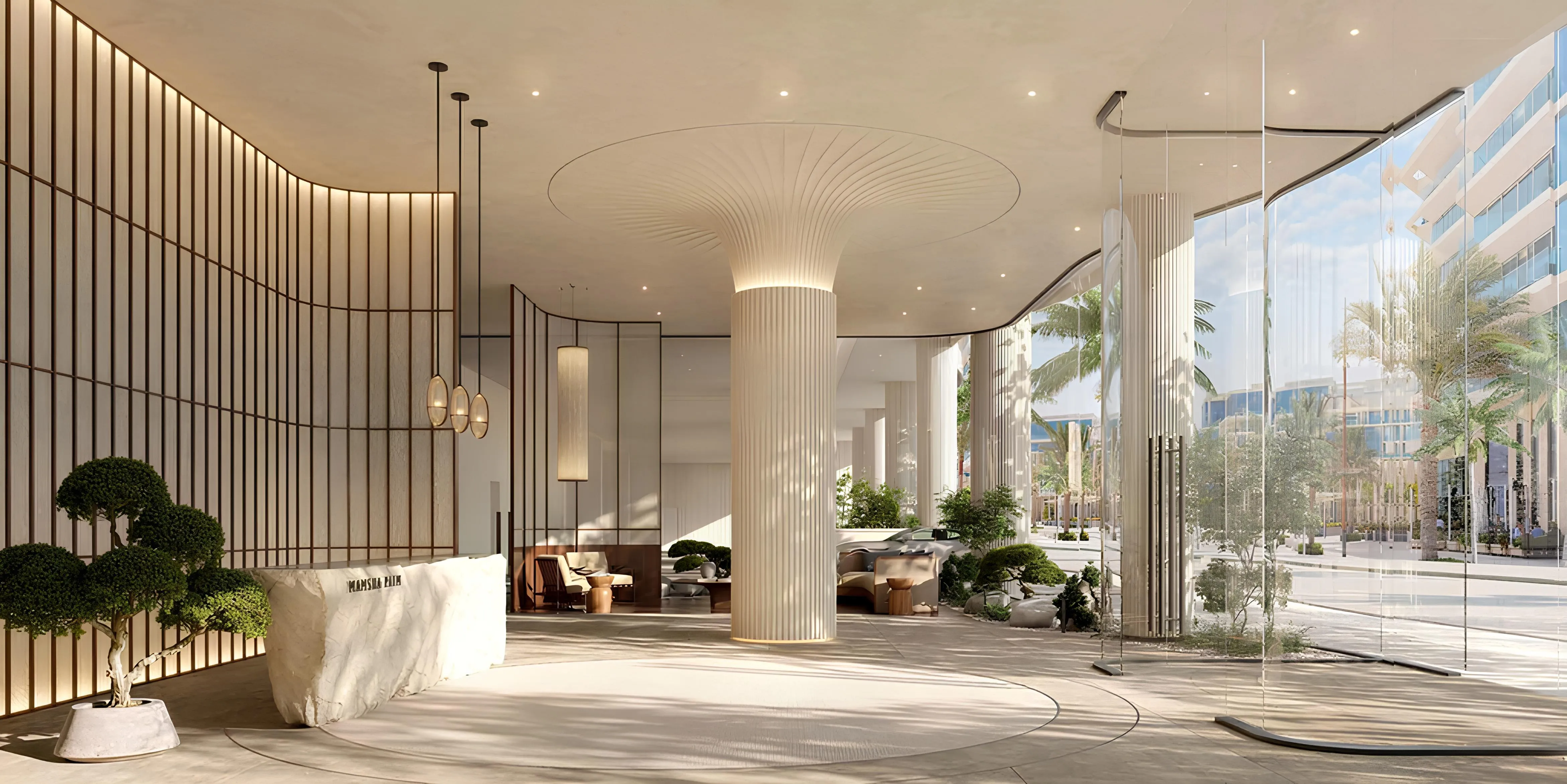 Mamsha Palm lobby