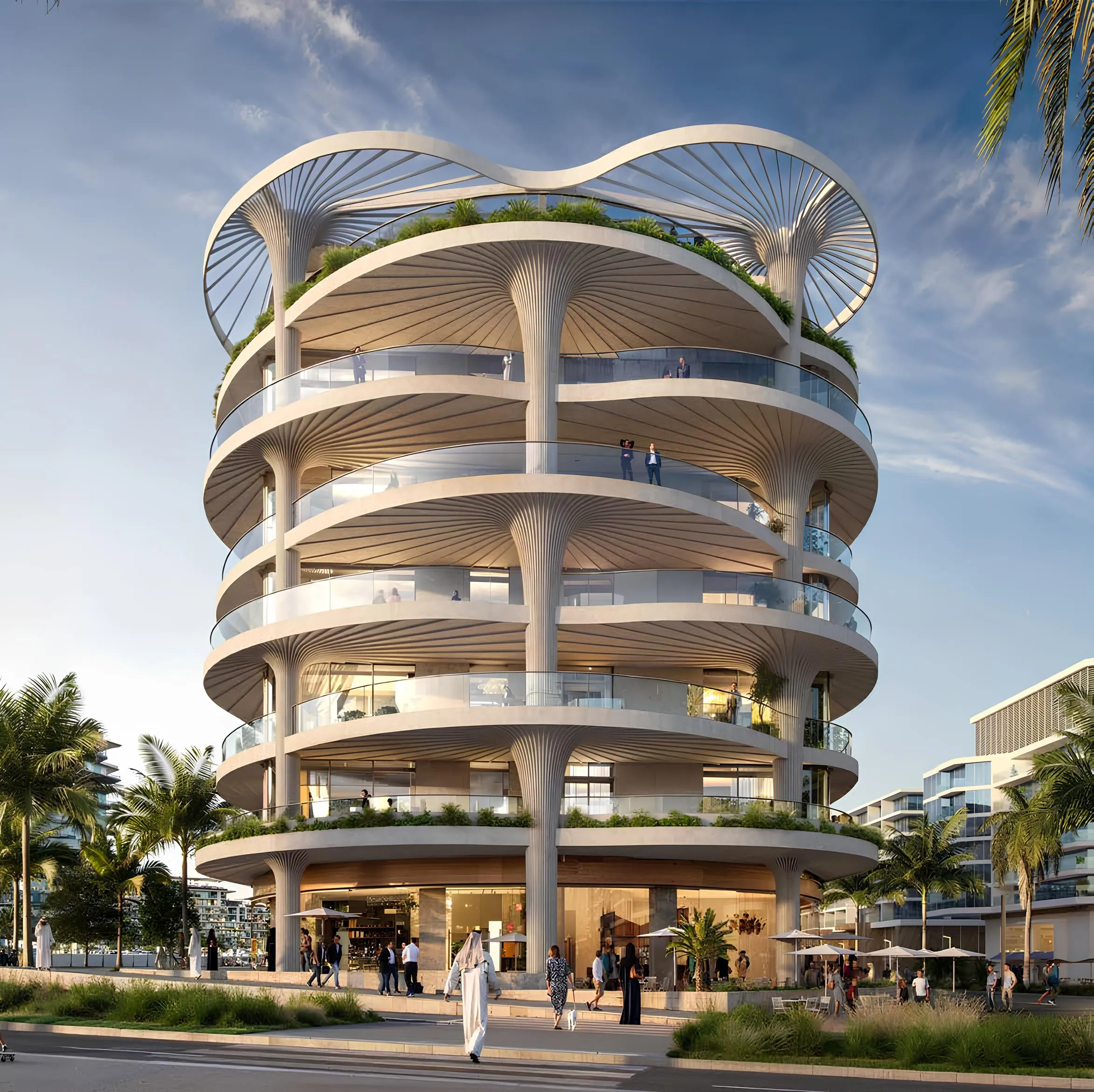 Mamsha Palm architecture
