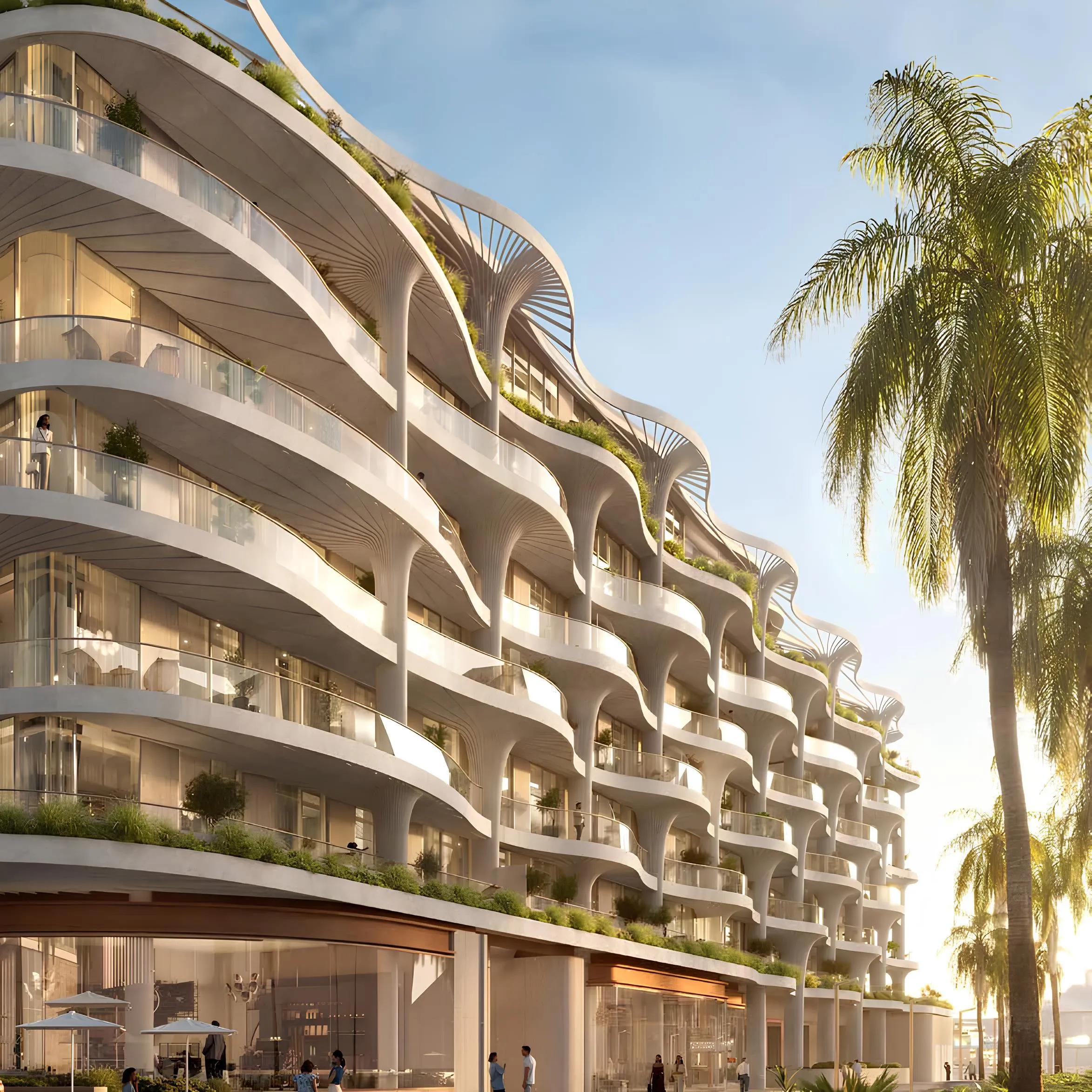Mamsha Palm architecture