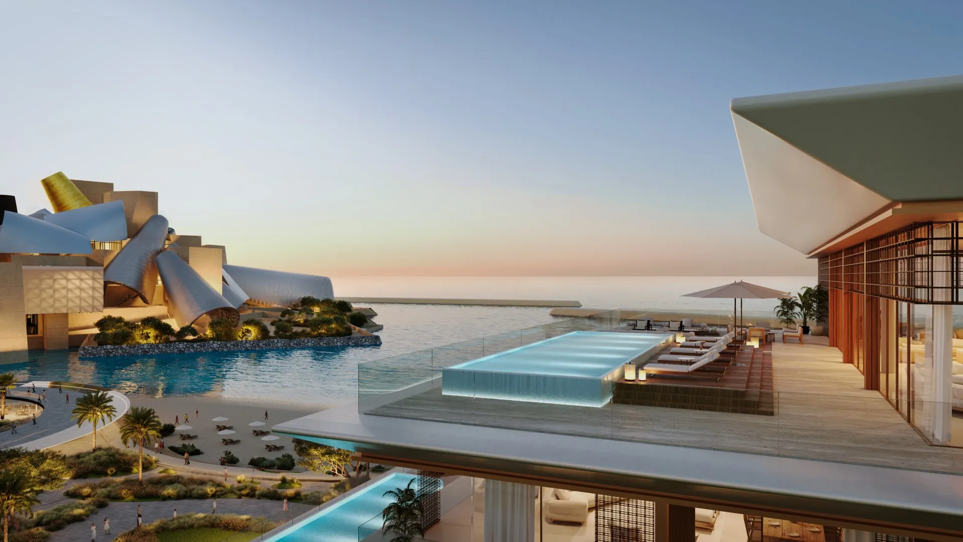 Nobu Residences Abu Dhabi architecture