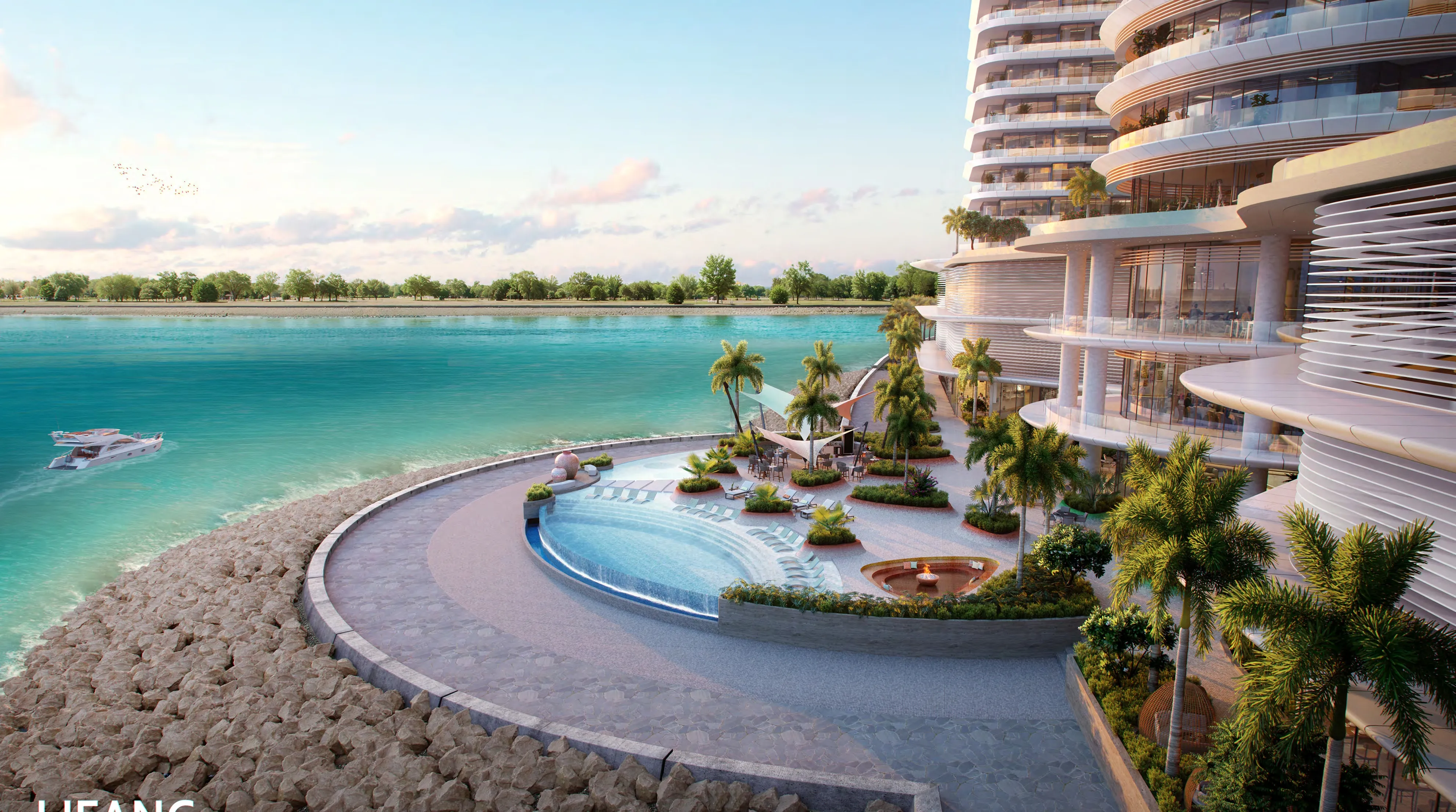 Trio Isle Queen B architecture