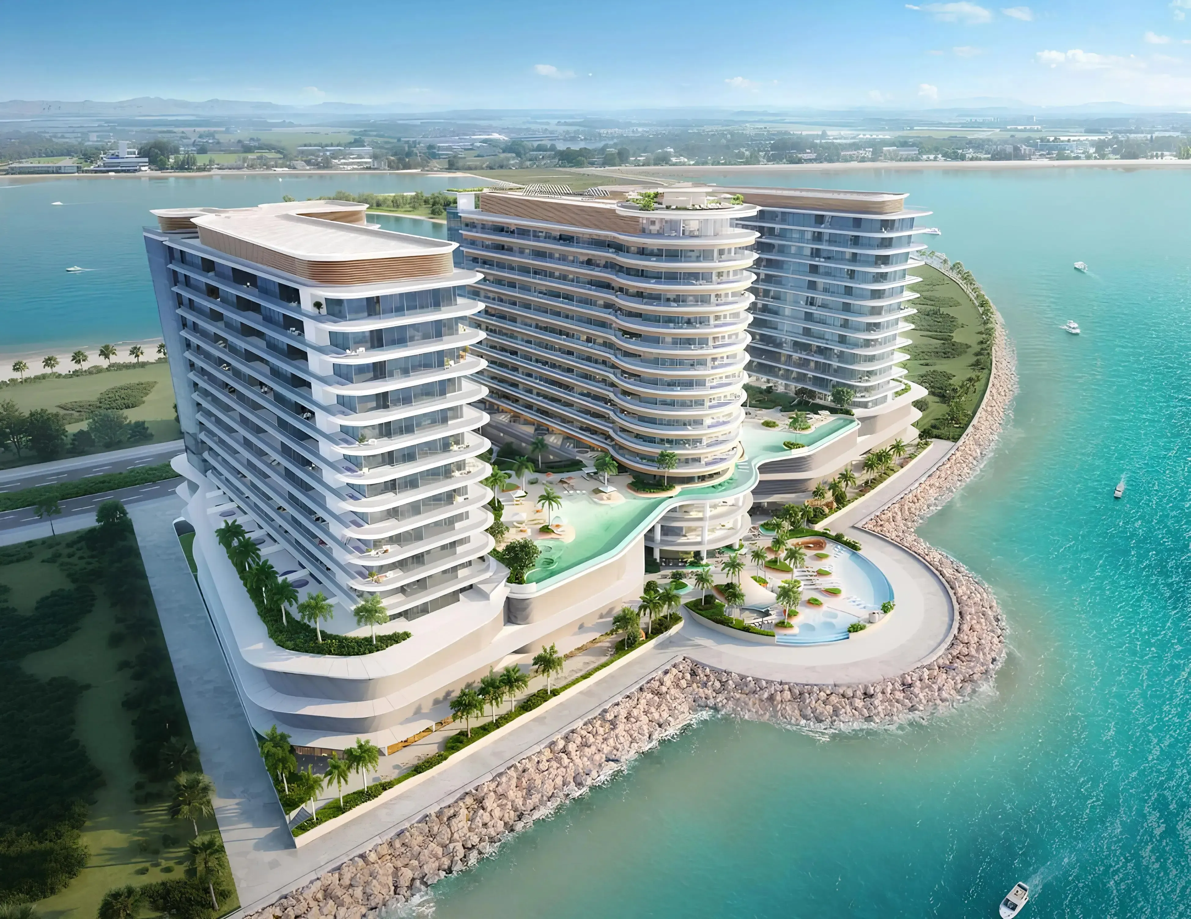Trio Isle Queen B architecture