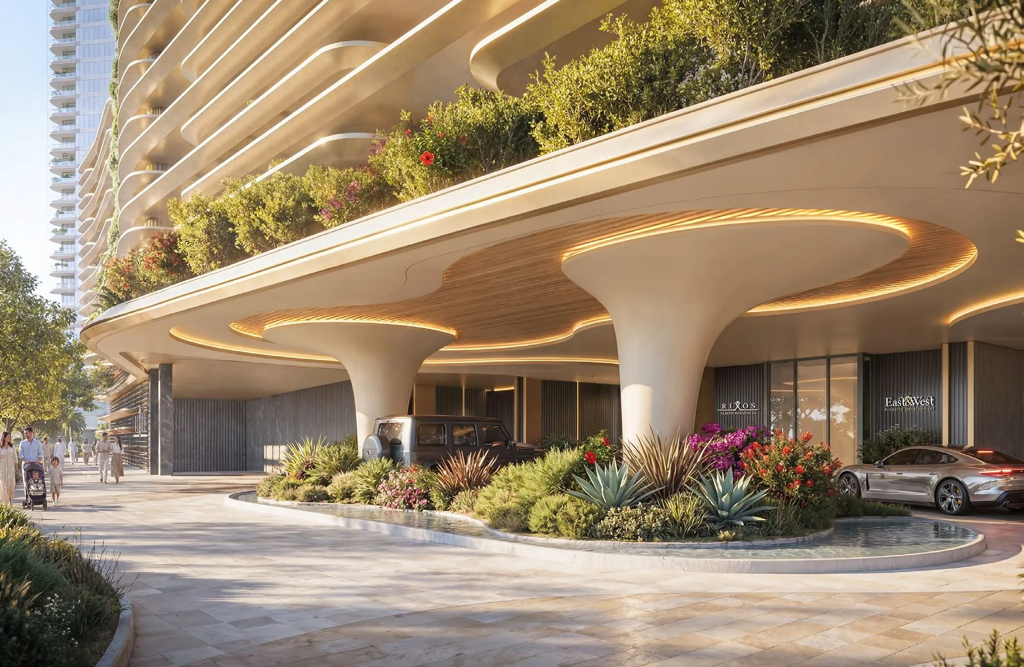 Rixos Al Reem Residences architecture
