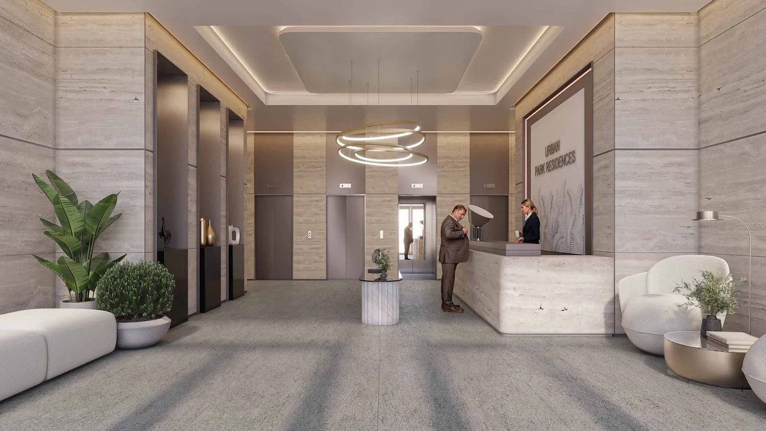 Urban - Park Residences lobby