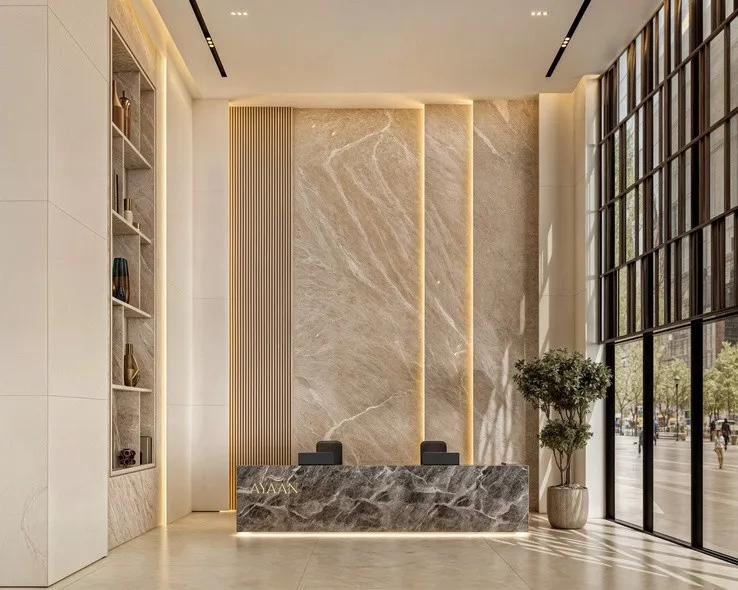 Ayaan Heights 1 lobby