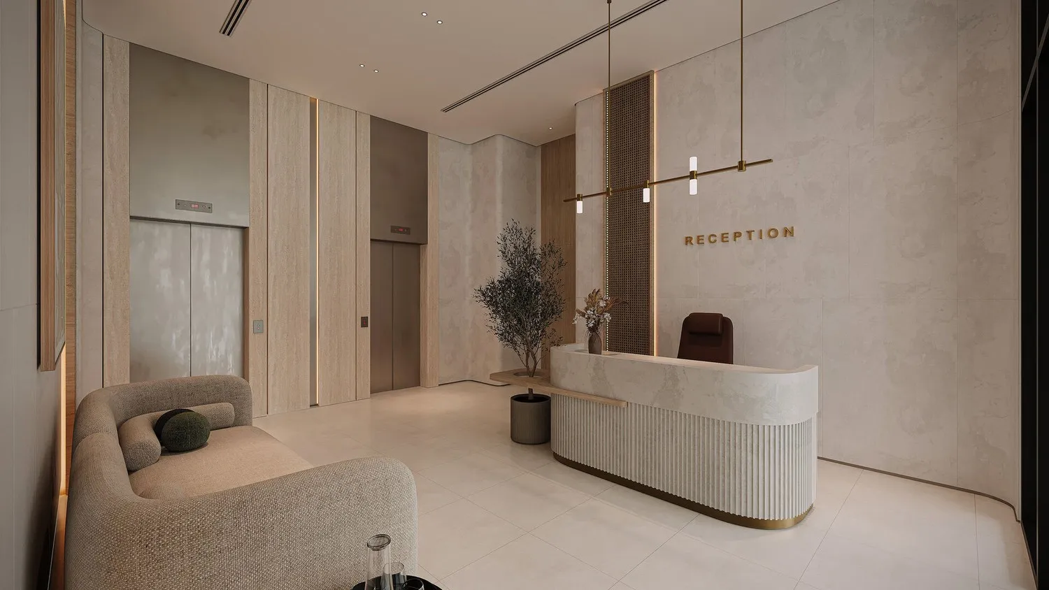 Reeman Residence 01 lobby