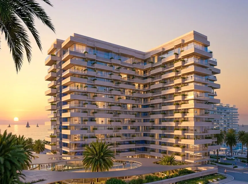 Luluat Marina at Luluat Al Raha architecture