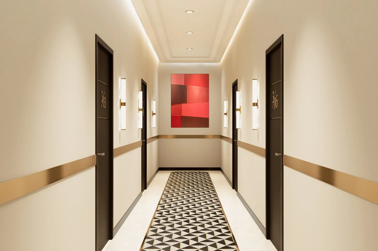 Fauchon Residences lobby
