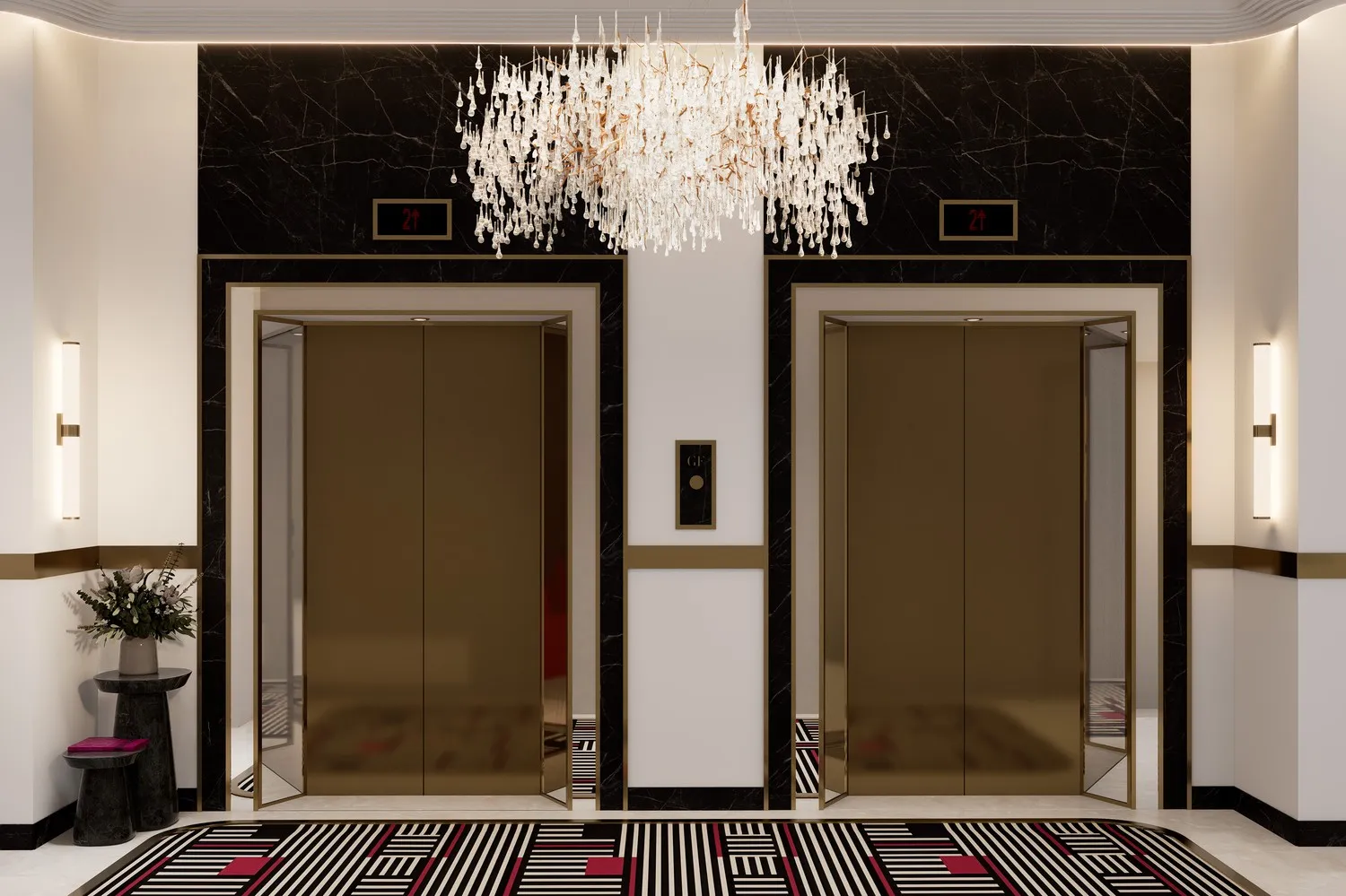 Fauchon Residences lobby