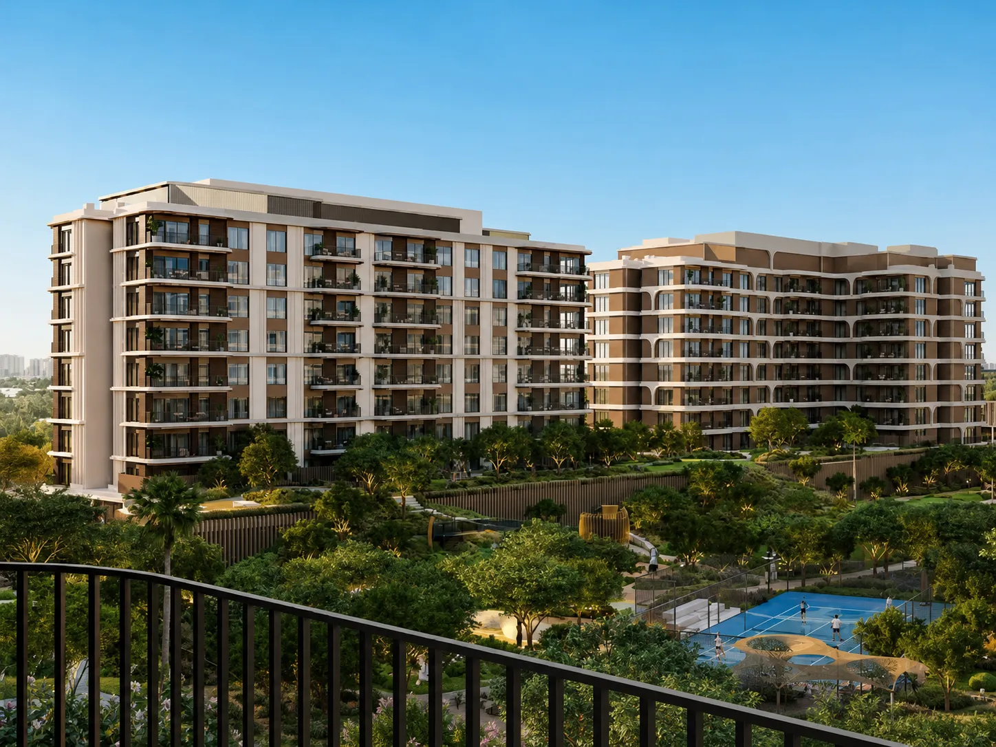 The Canopies at Yas Point architecture