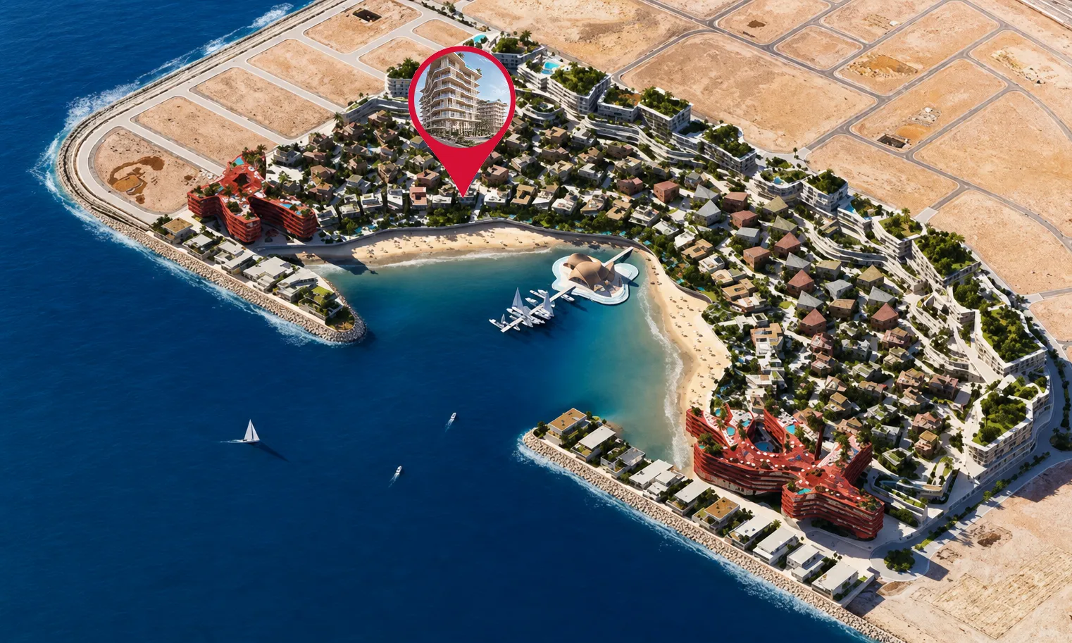 John Richmond Residences at Mira Coral Bay master plan