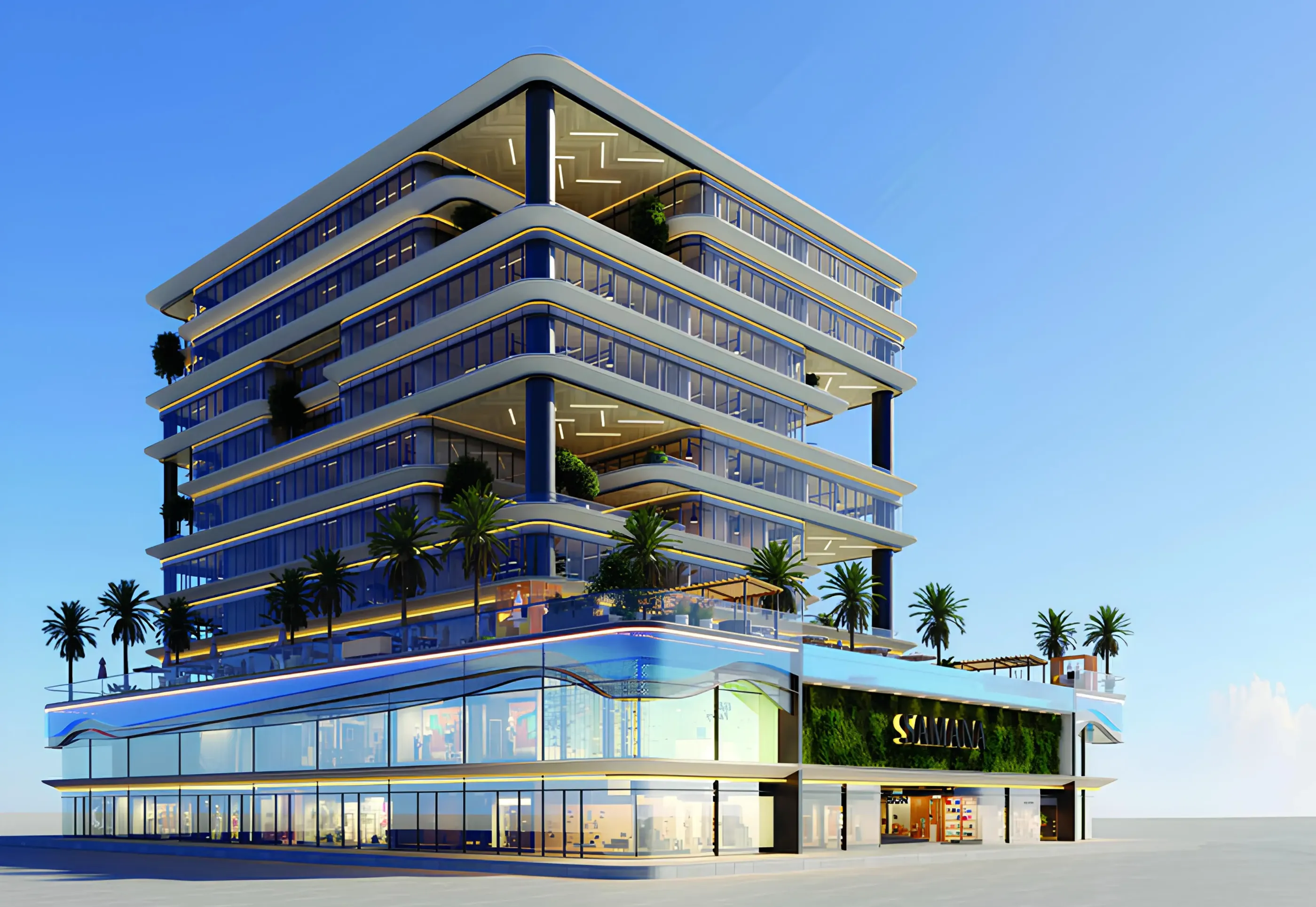 Samana Business Park architecture