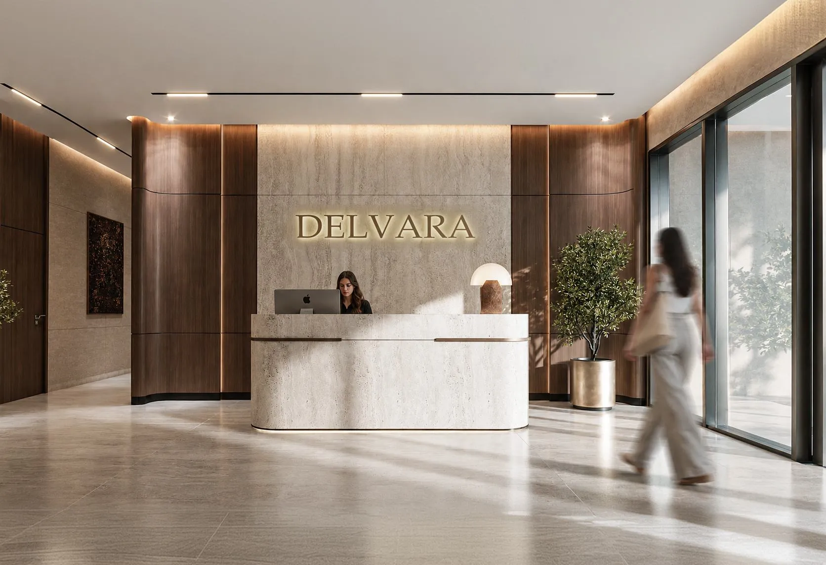 Delvara Residence lobby