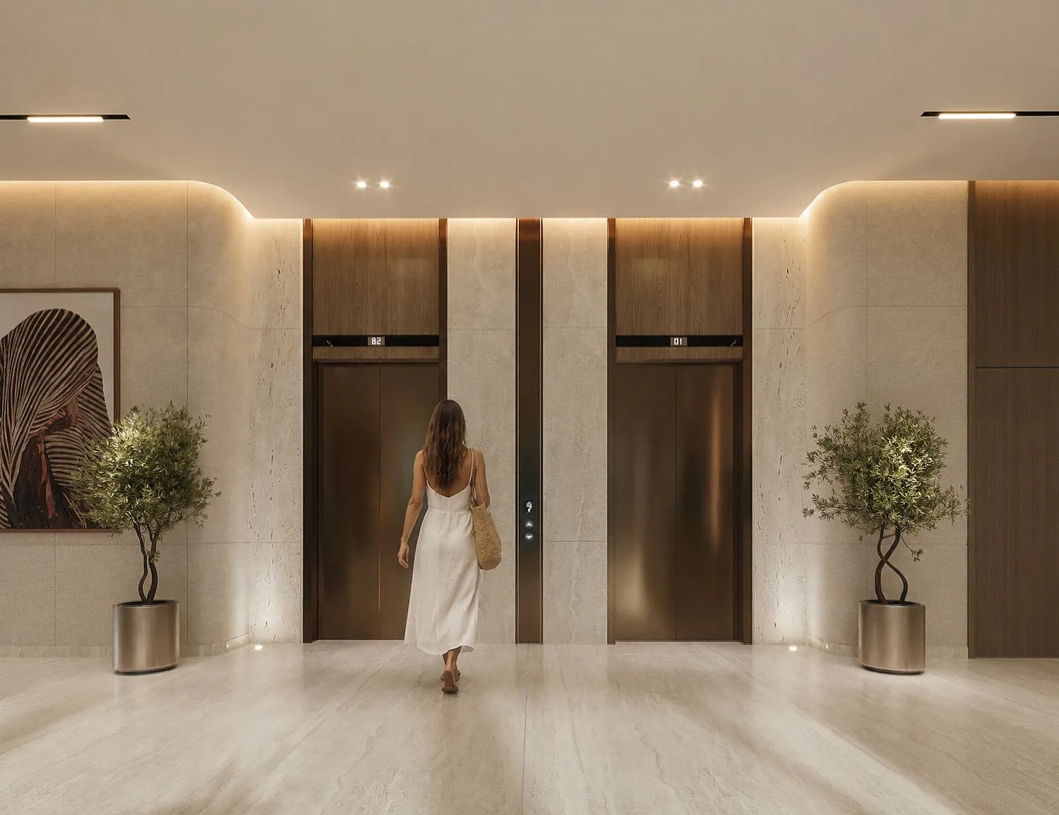 Delvara Residence lobby