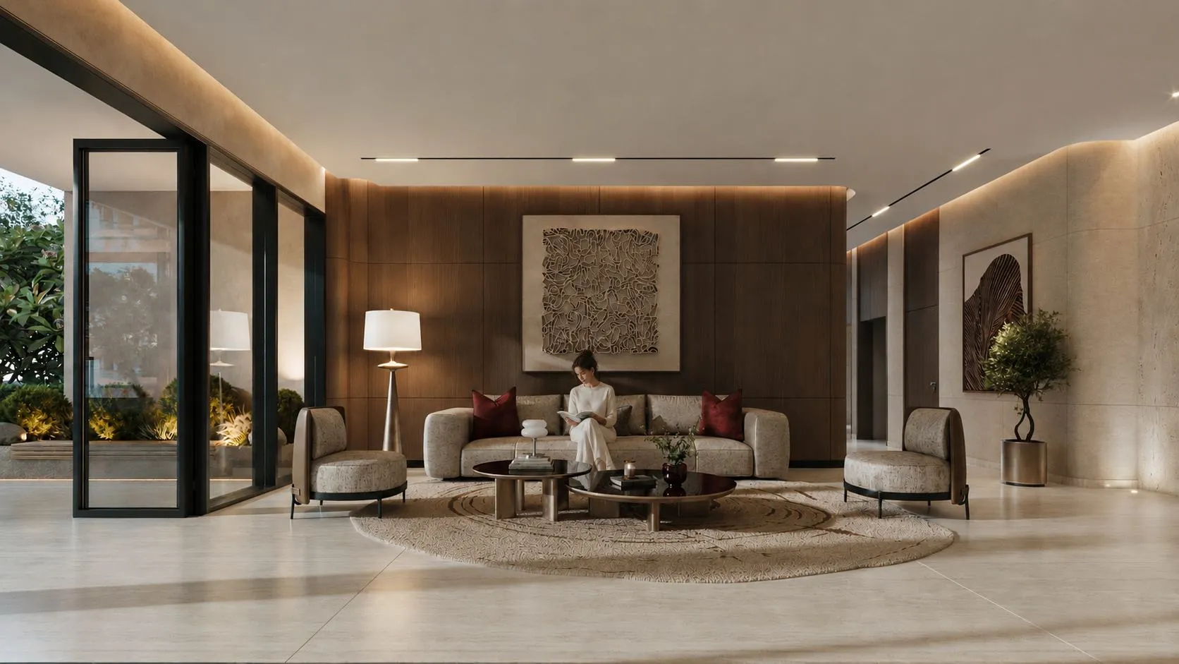 Delvara Residence lobby