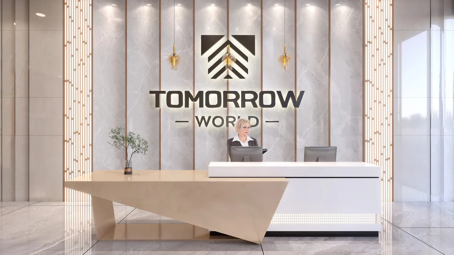 Tomorrow Commercial Tower lobby