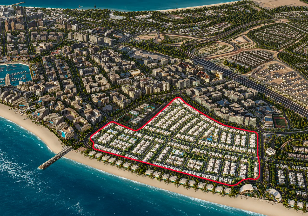 Talay & Talay Beach at Marsa Al Saadiyat master plan