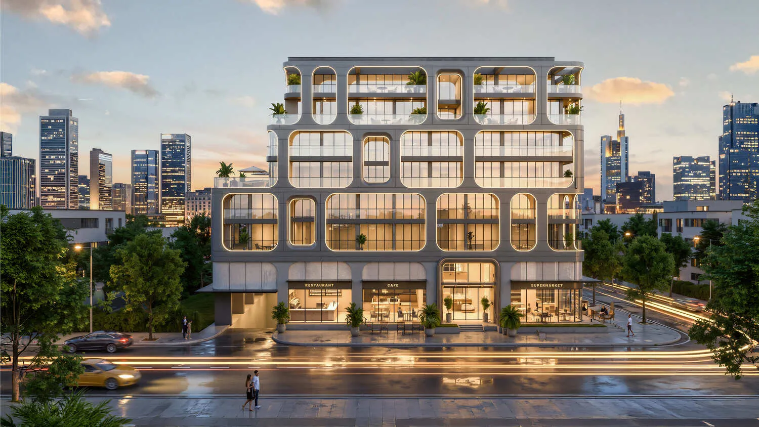 Tomorrow Commercial Tower 2 architecture