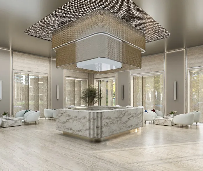AHS Tower lobby