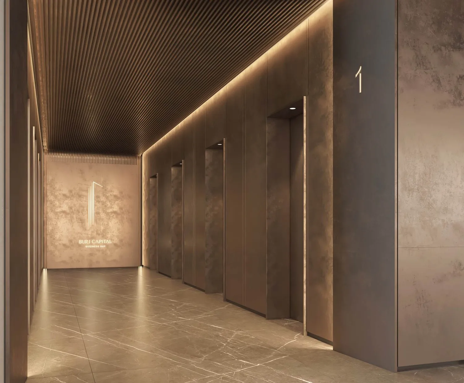 Burj Capital Business Bay, developer render