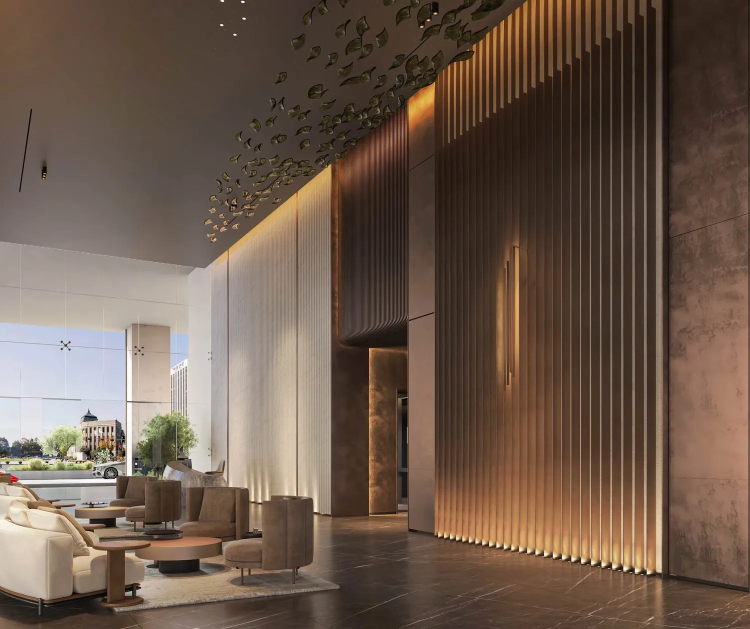 Burj Capital Business Bay lobby