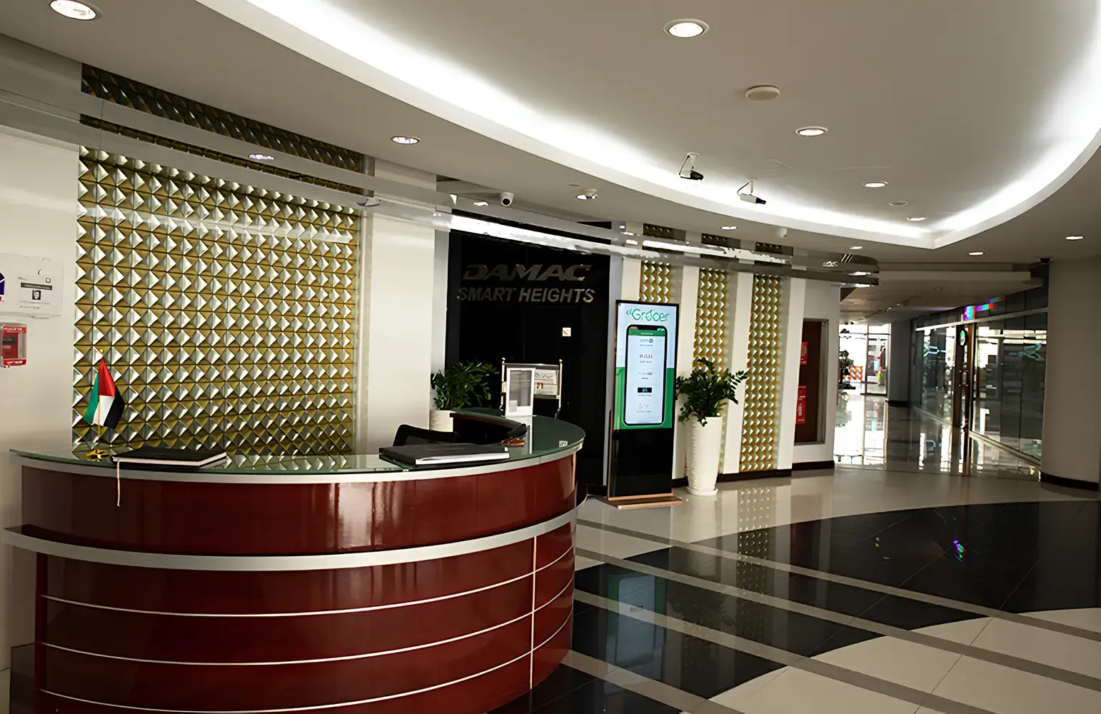 Smart Heights lobby