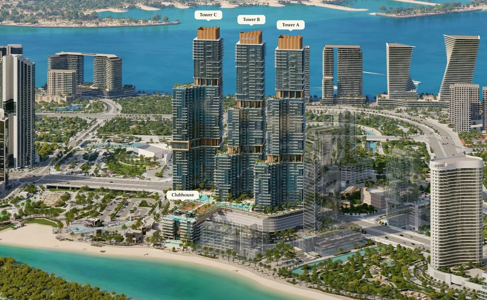 Bab Al Qasr Residence 77, developer render