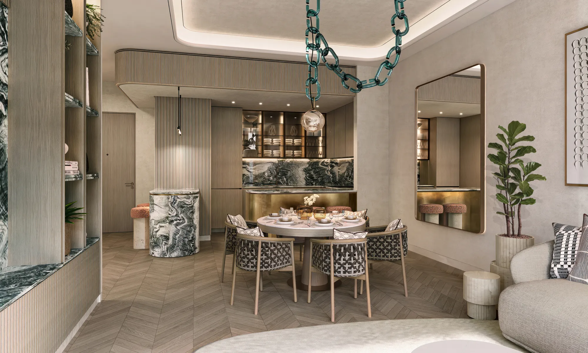 Hilton Residences Abu Dhabi Al Raha, developer render