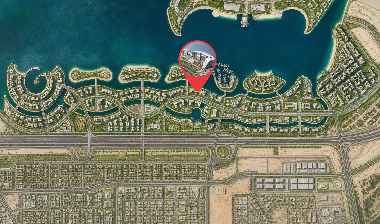 Hilton Residences Abu Dhabi Al Raha master plan