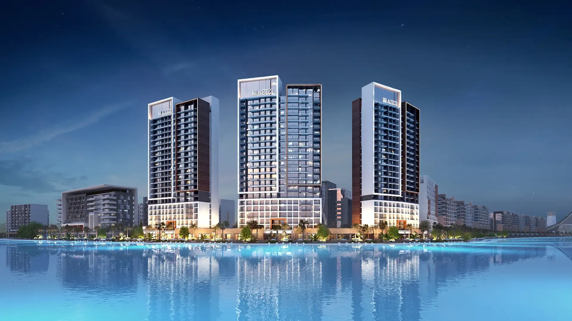 Riviera Beachfront, Azizi Riviera at Meydan One
